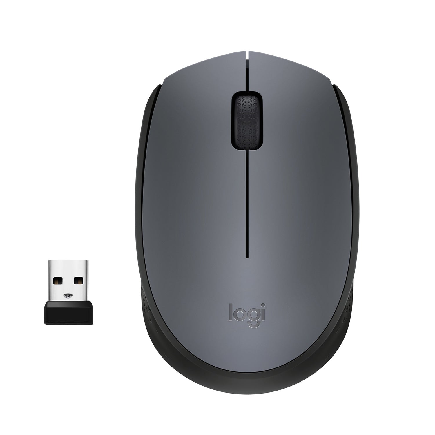 Mouse M170 Log Cordless Grey Logitech Usb Nano Receiver - Visualizzazione dettagliata