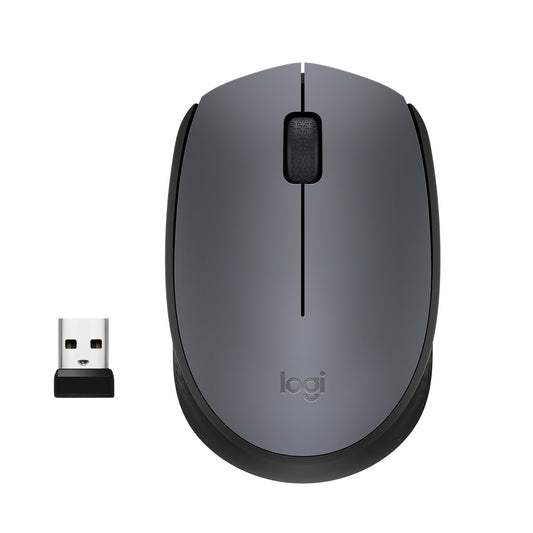 Mouse M170 Log Cordless Grey Logitech Usb Nano Receiver - Visualizzazione dettagliata
