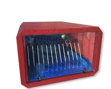 Box Stazione Di Ricarica Da Tavolo In Acciaio Da 12 Ipad Tablet Netboo - Visualizzazione dettagliata