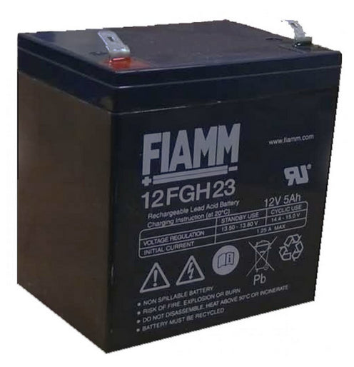 Batteria Ups Fiamm 12V 5Ah High Rate - Visualizzazione dettagliata