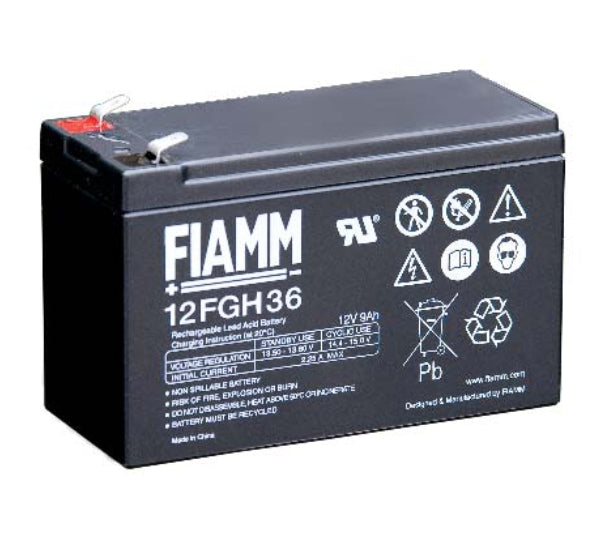 Batteria Ups Fiamm 12V 9 Ah High Rate - Visualizzazione dettagliata