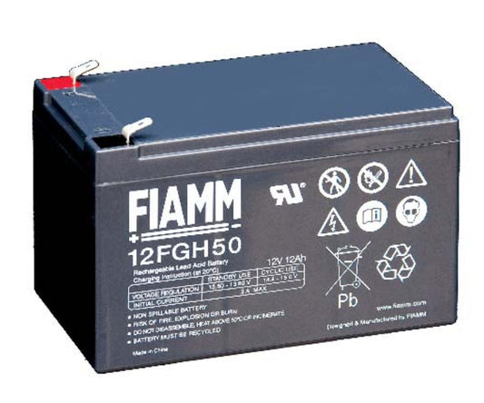 Batteria Ups Fiamm 12V 12 Ah High Rate - Visualizzazione dettagliata