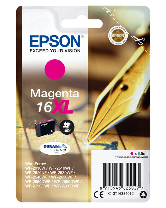 Ink Epson 16Xl Magenta Wf2010 2510 6 5Ml - Visualizzazione dettagliata