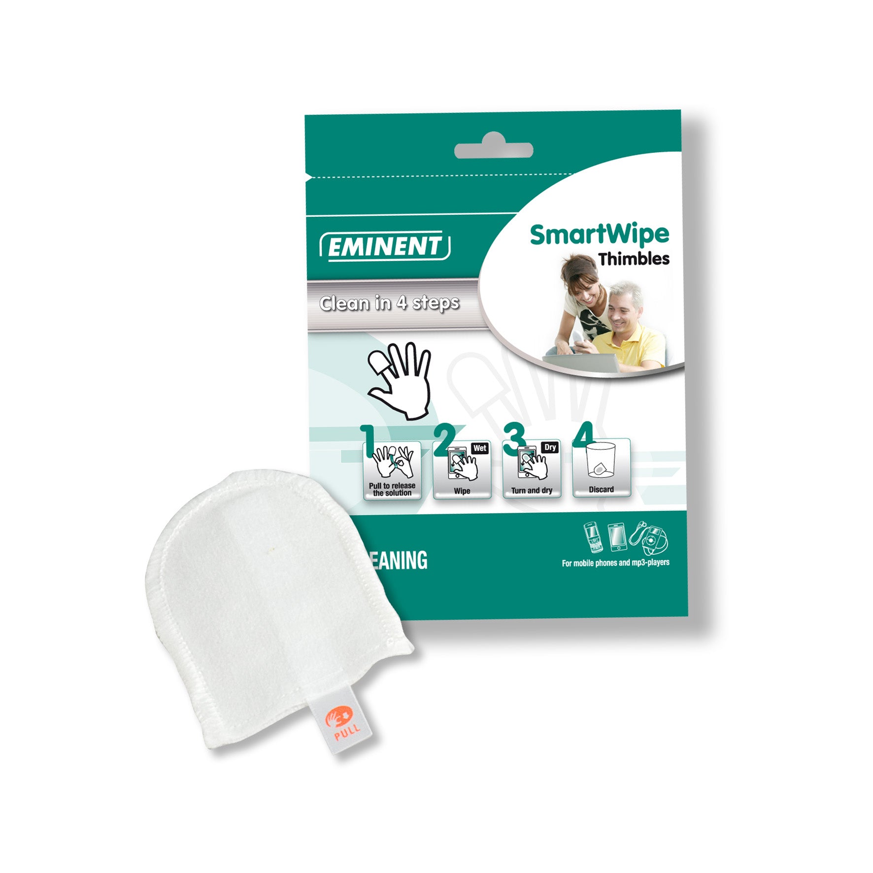Smartwipe Pulizia Pack 6Wipe - Visualizzazione dettagliata