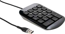 Tastiera Numerica Usb Black Gray - Visualizzazione dettagliata
