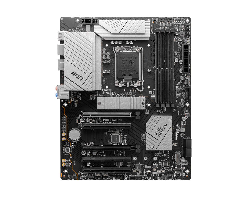 Mb Msi Pro B760 P Ii Ddr5 S1700 4D5 2M 2 4S3 U3 2 Gbl 1Hdmi 1Dp - Visualizzazione dettagliata