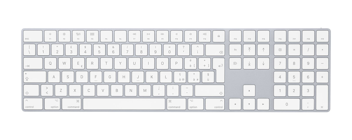 Tastiera Magic Apple Tast Num Ita Magickeyboard Wireless Silver - Visualizzazione dettagliata