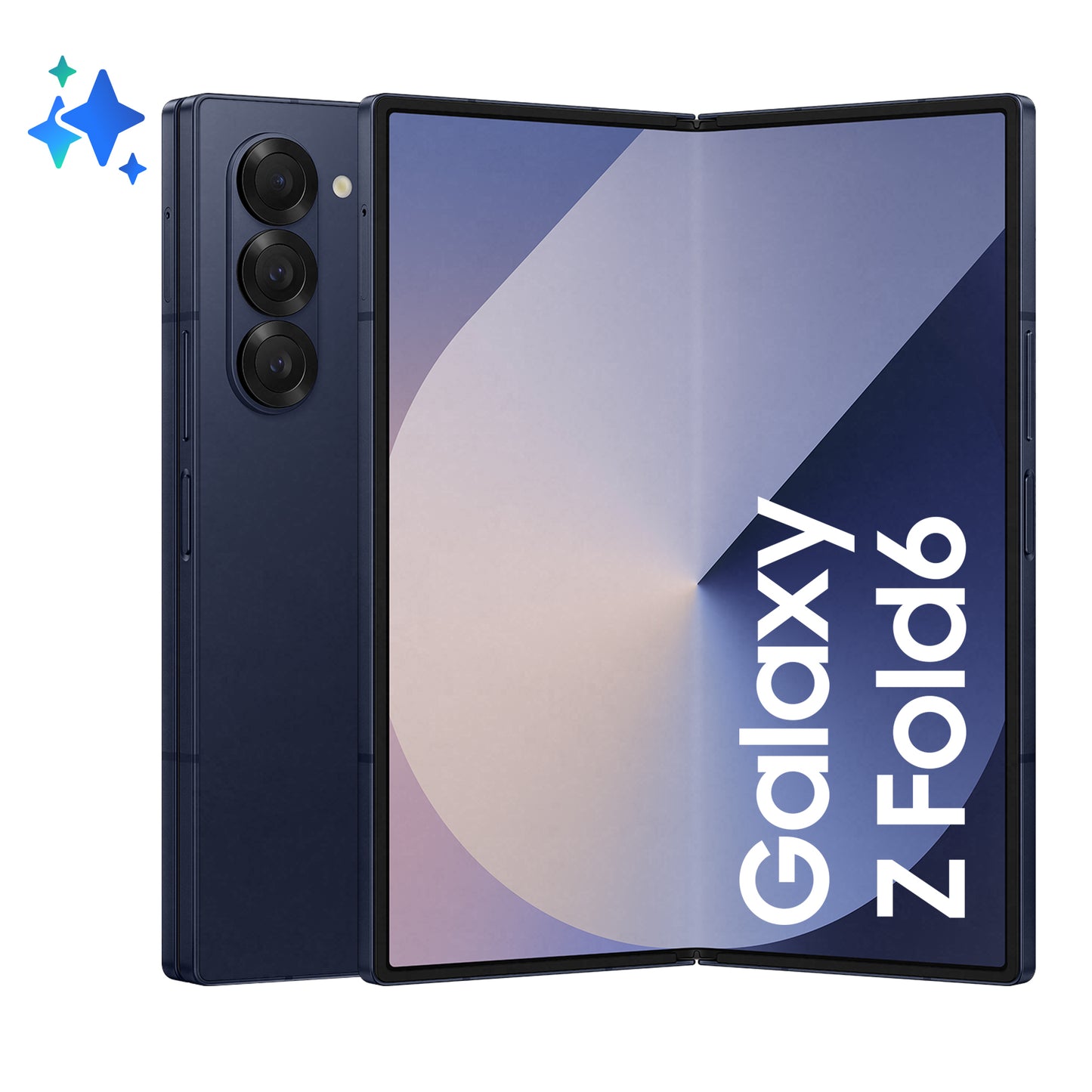 Sm Samsung Galaxy Z Fold 6 Blue 7 6 12 256Gb Ita Navy Blu - Visualizzazione dettagliata