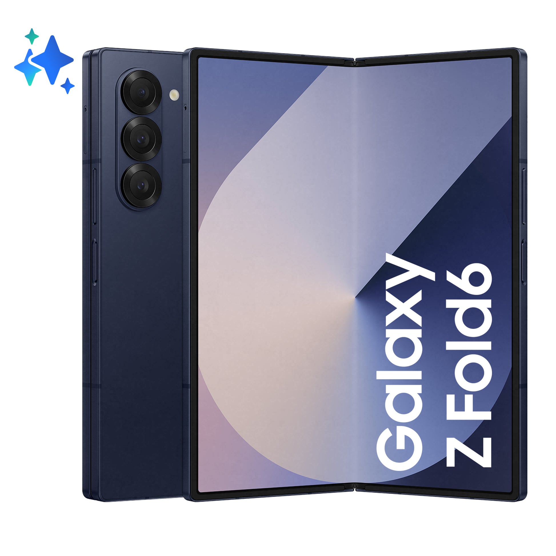 Sm Samsung Galaxy Z Fold 6 Blue 7 6 12 256Gb Ita Navy Blu - Visualizzazione dettagliata