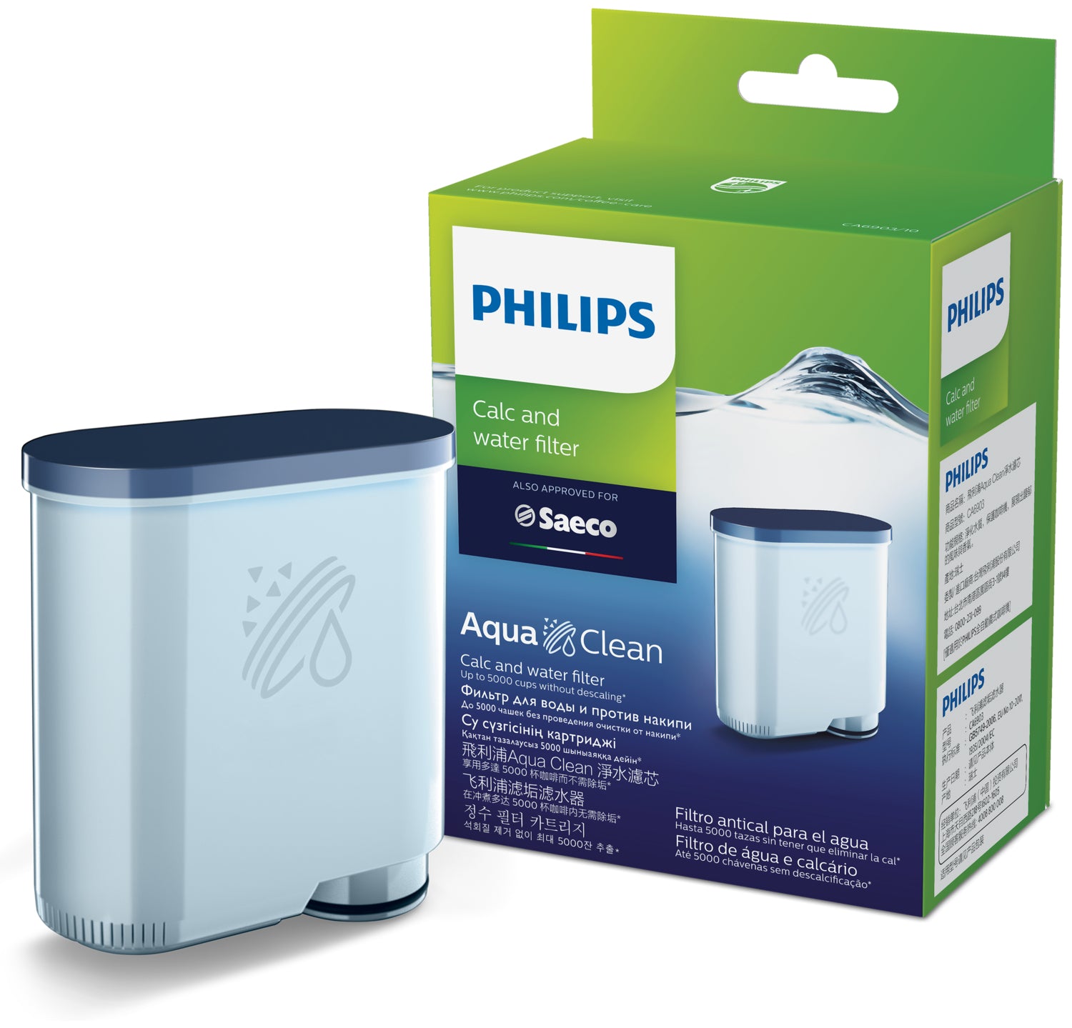 Filtro Anticalcare Ca6903 10 Purificazione Aquaclean Philips - Visualizzazione dettagliata