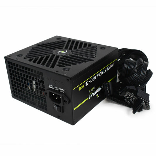 Alimentatore 400W Hyper Stream Bronze 2 Molex 4 Sata High Eff 85 - Visualizzazione dettagliata