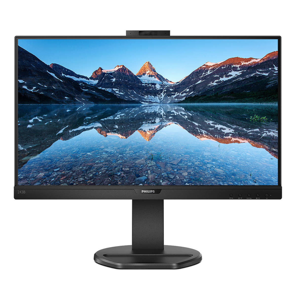Mon 23 8Ips Hdmi Dp Usb C Mm Pivot 243B9H 00 Webcamera Vga Reg Altezza - Visualizzazione dettagliata
