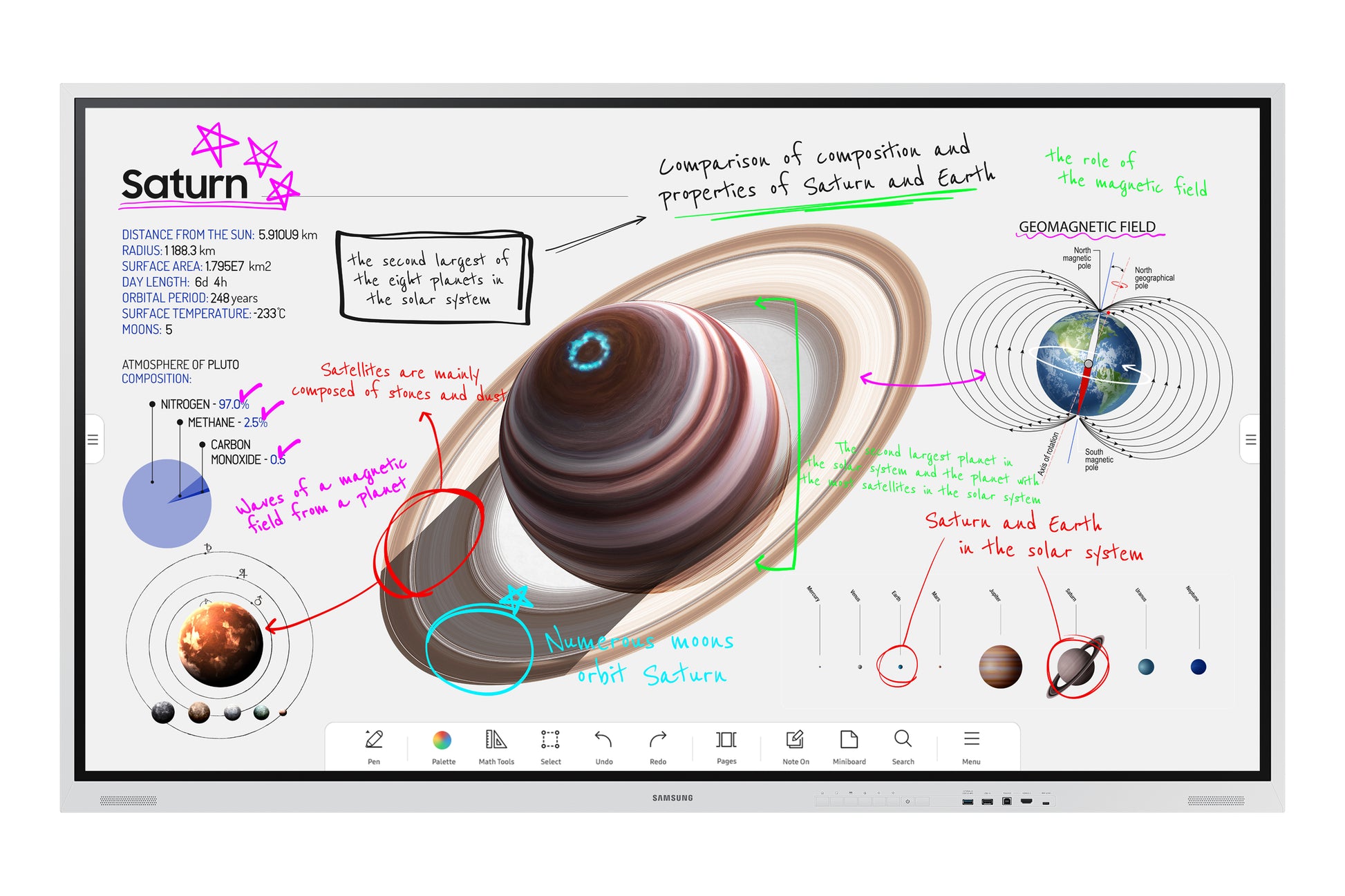 Mon 85Ds Mva Mm Samsung Flip Pro Touch Interattivo Wm85B - Visualizzazione dettagliata