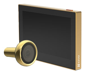 Spioncino Wifi Con Display 4 3 Oro 2Mp Pir H265 Batteria Ricaricabile - Visualizzazione dettagliata