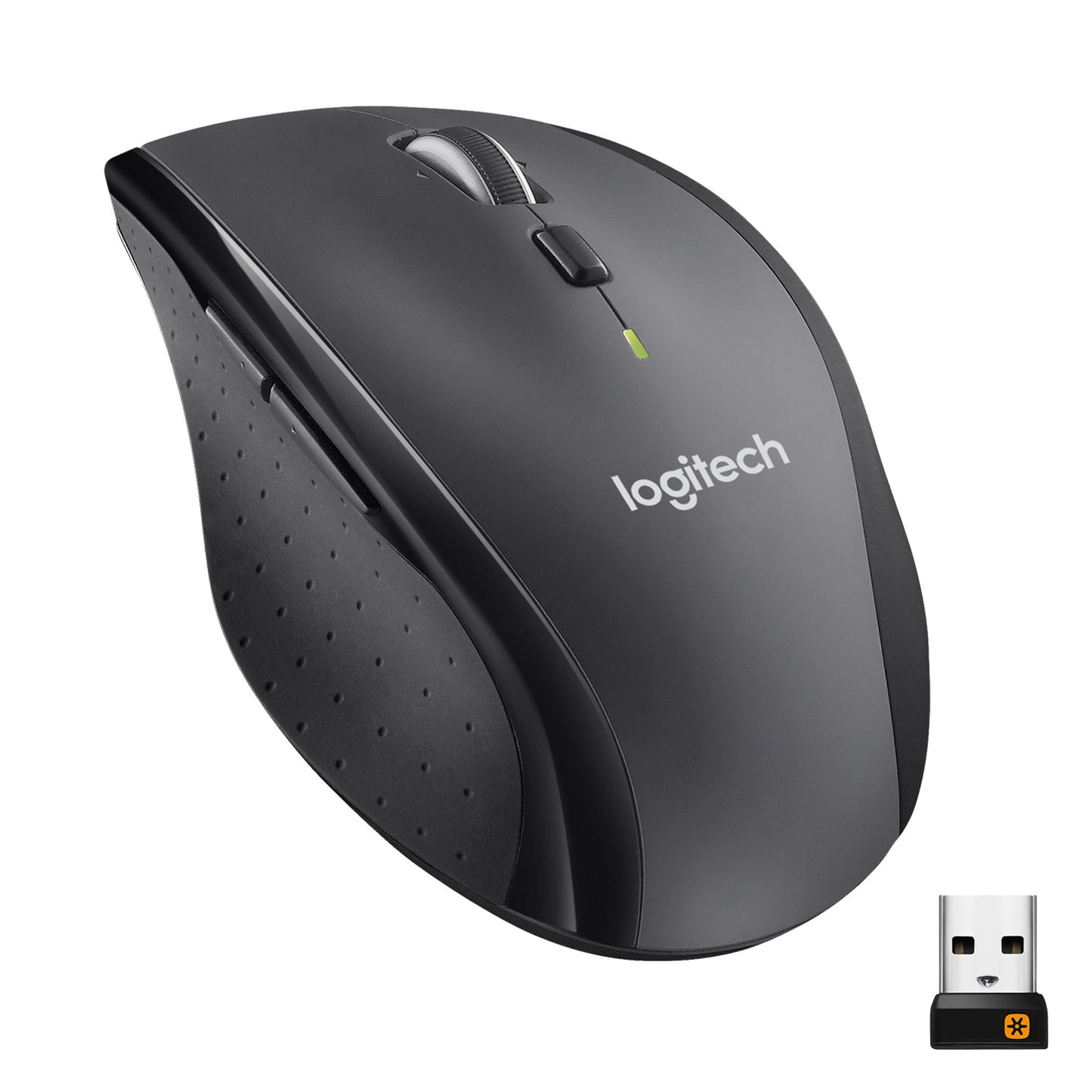 Mouse M705 Log Nero Wireless Marathon Usb Laser Logitech - Visualizzazione dettagliata