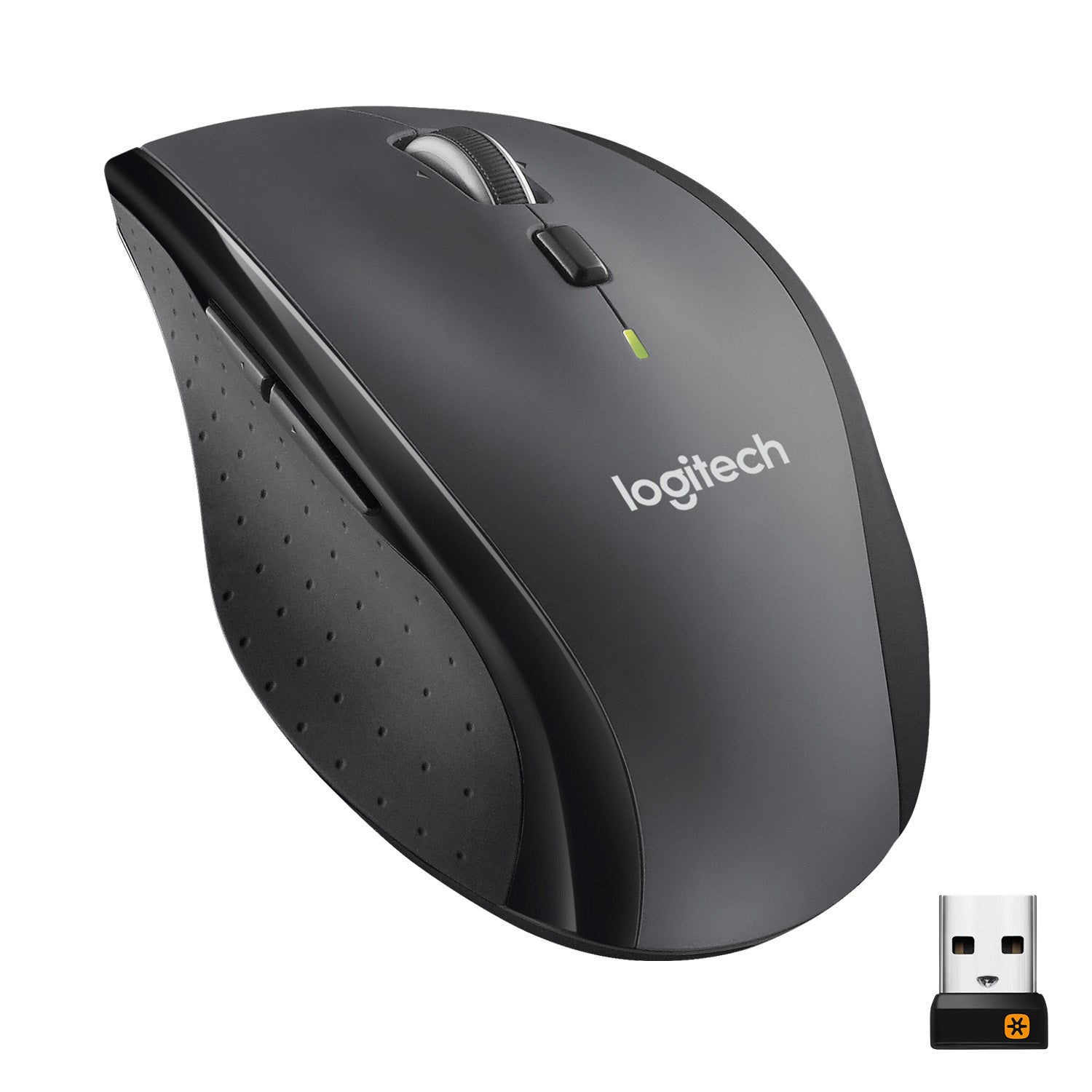 Mouse M705 Log Nero Wireless Marathon Usb Laser Logitech - Visualizzazione dettagliata