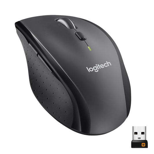 Mouse M705 Log Nero Wireless Marathon Usb Laser Logitech - Visualizzazione dettagliata