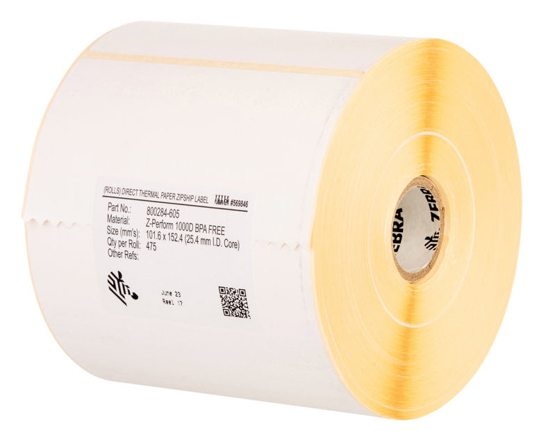 Etichette Zebra 102X152 Normal Pape R Z Perform 1000T Conf Da 12 Rotoli - Visualizzazione dettagliata