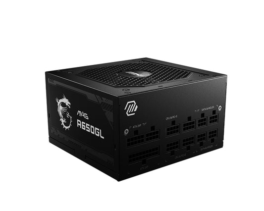 Alimentatore 650W Mag A650Gl 80 Gold Modulare Black - Visualizzazione dettagliata