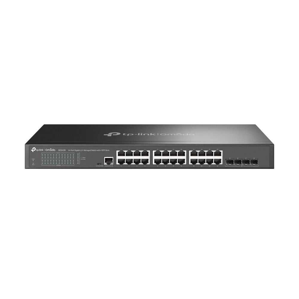 Switch 24P Rj45 Gigabit Managed L2 4P Sfp Gigabit 1P Micro Usb - Visualizzazione dettagliata