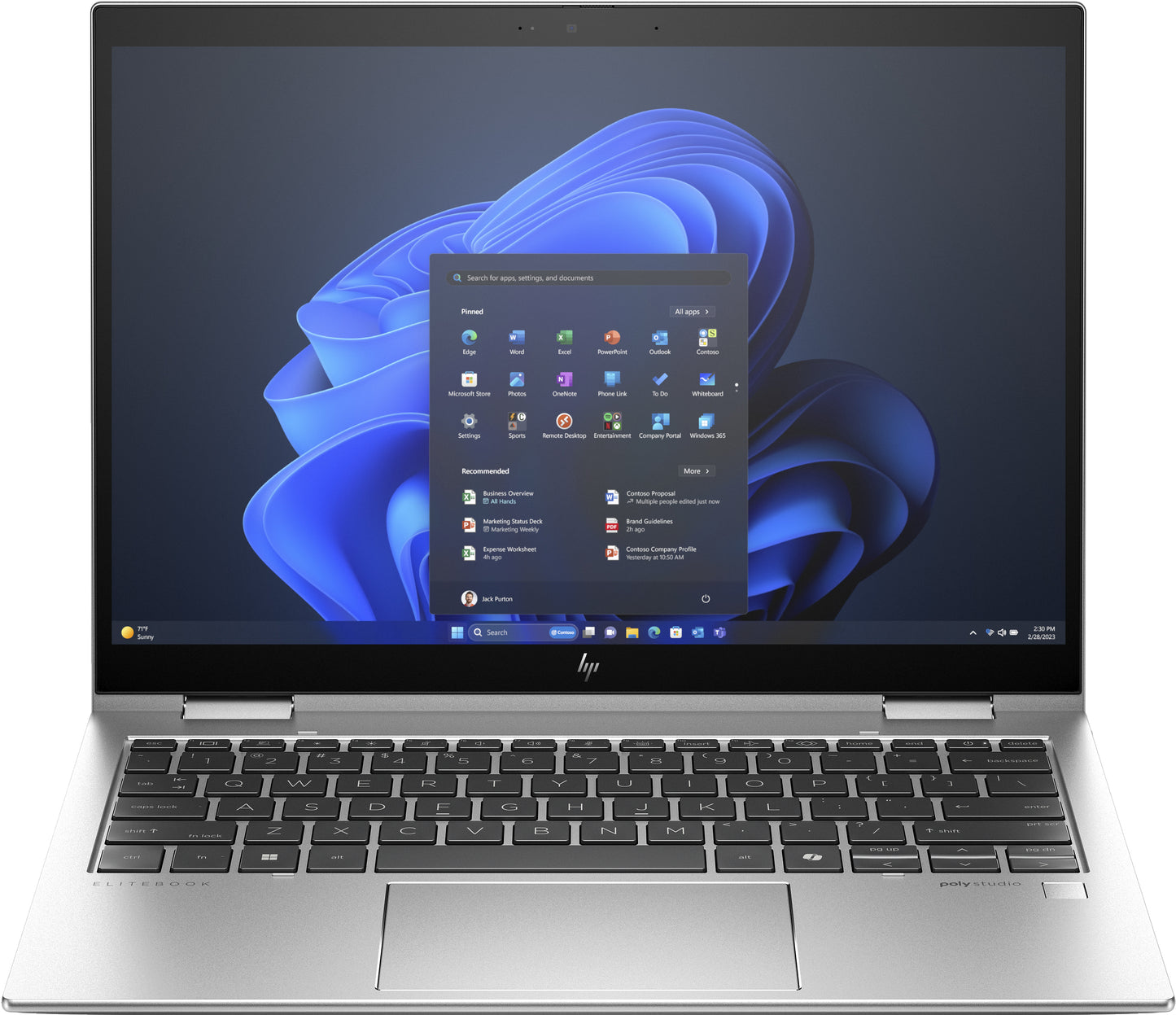 Nb 13 3 U5 125U 16Gb 512Ssd W11P Elitebook X360 830 G11 2Yw Touch - Visualizzazione dettagliata