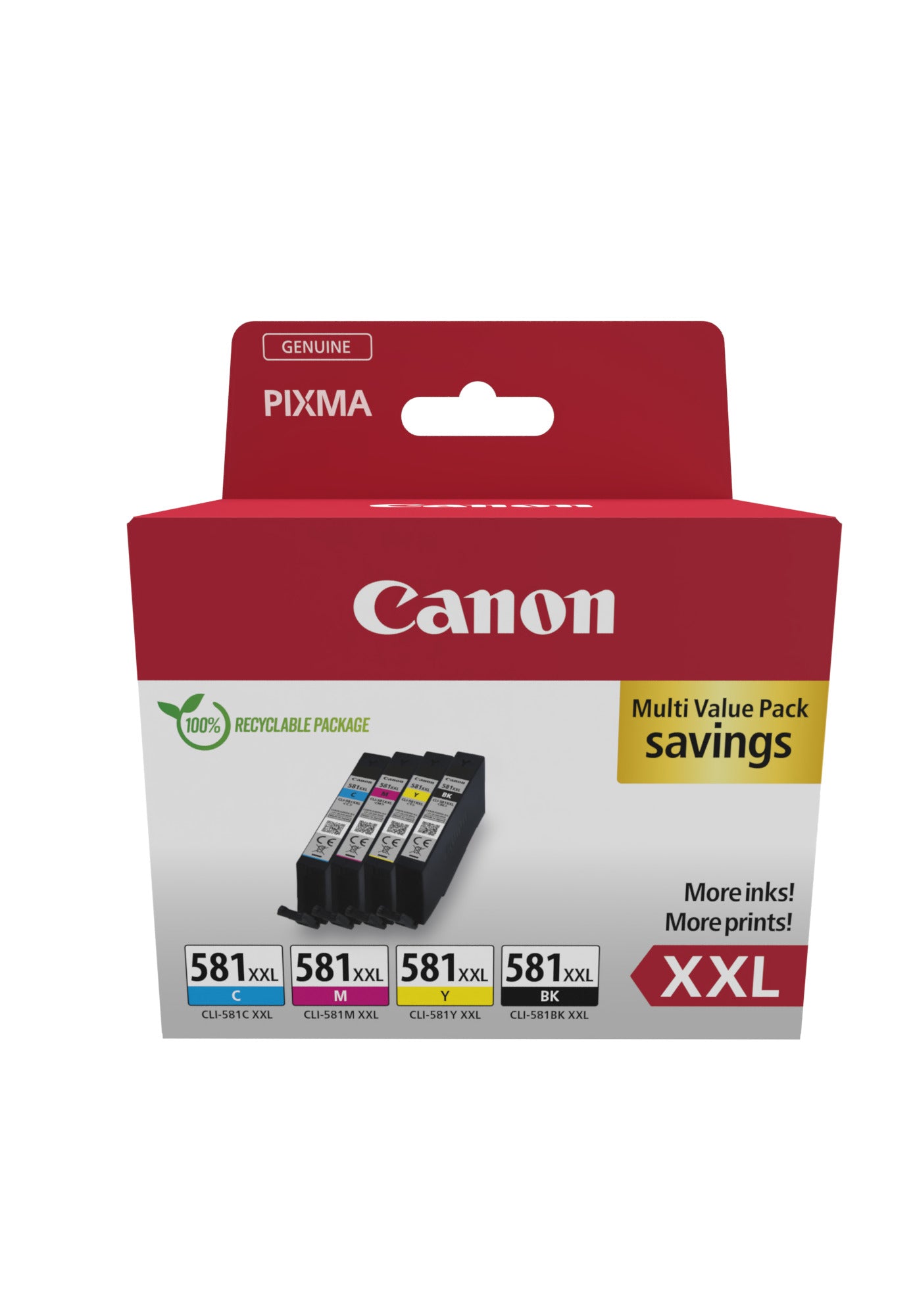 Ink Canon Cli581Xxl Multipack Cmyk Pixma Ts 6150 - Visualizzazione dettagliata