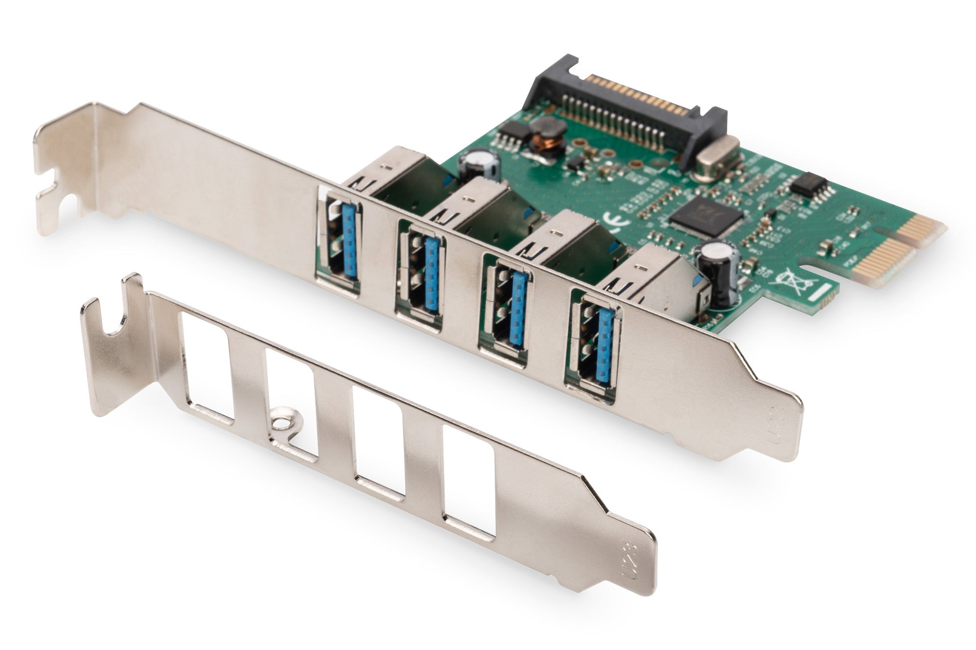 Scheda Pci E Usb 3 0 4 Porte 5Bit S - Visualizzazione dettagliata