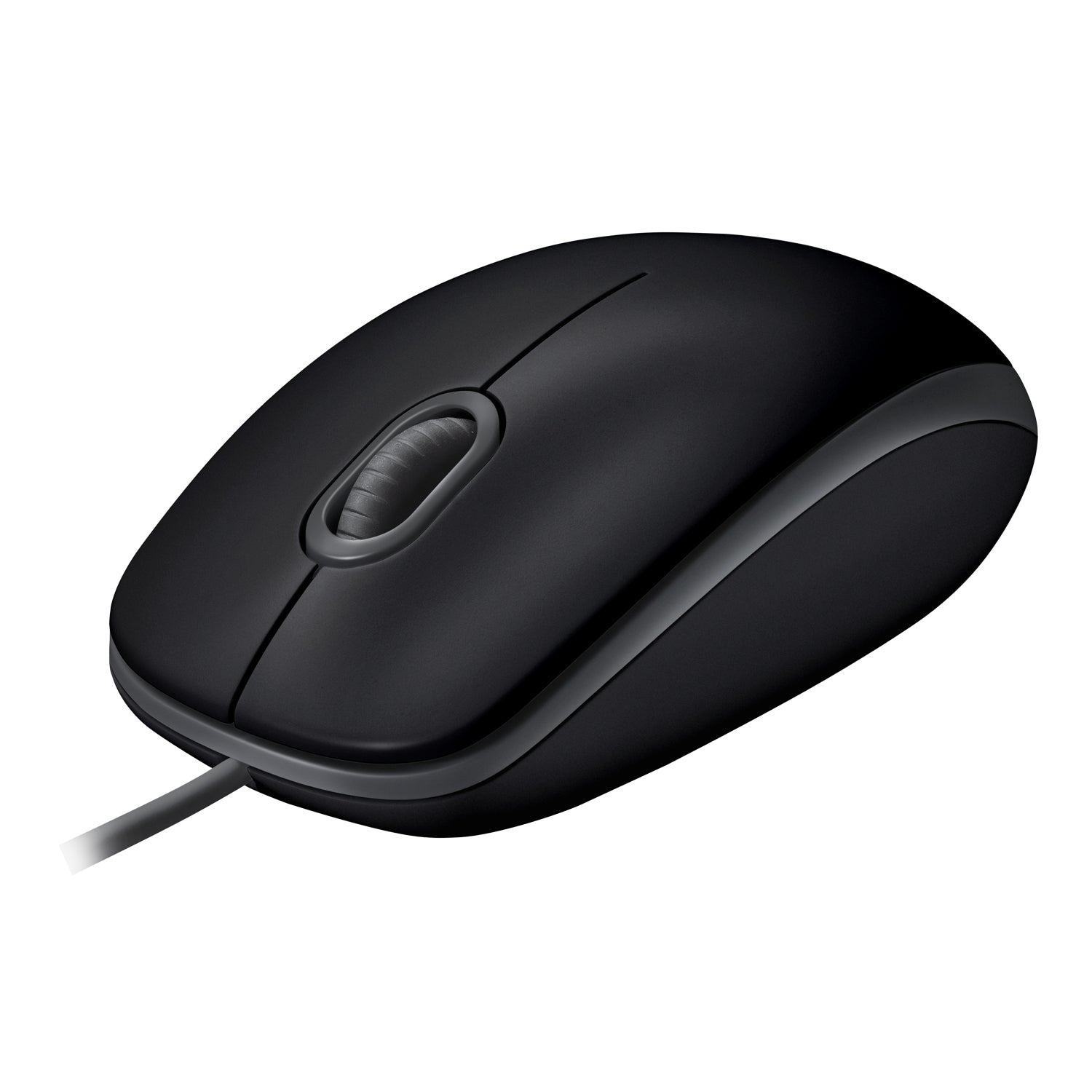 Mouse B110 Log Silent Dark Optical Nero Con Scrolling Usb - Visualizzazione dettagliata