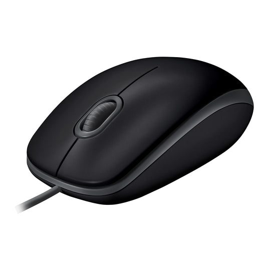 Mouse B110 Log Silent Dark Optical Nero Con Scrolling Usb - Visualizzazione dettagliata