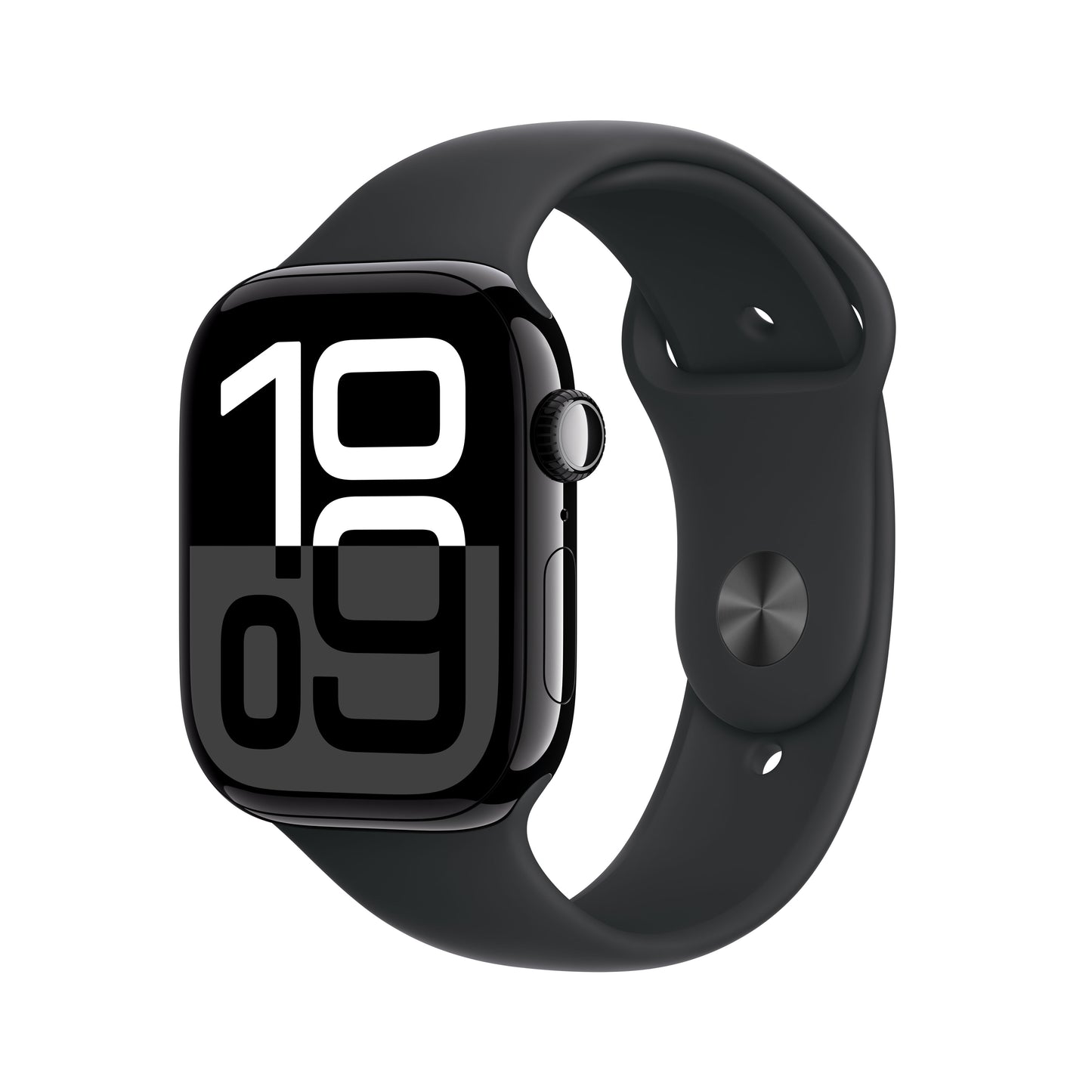Watch 10 46Mm Gps Jet Allumin Nero Nero Sport Band M L - Visualizzazione dettagliata