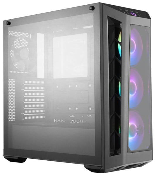 Case Mid Tower No Psu Masterbox Mb530P Rgb 2Usb3 2Usb2 Vetro Temp - Visualizzazione dettagliata