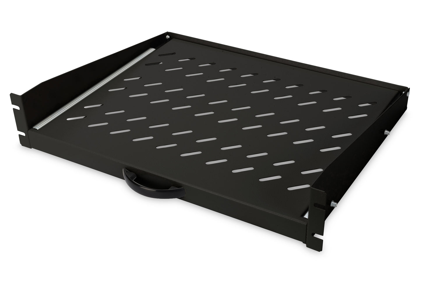 Armadio Rack Ripiano 367Mm 19 Nero Estraibile 2U Montanti Frontali Dgt - Visualizzazione dettagliata