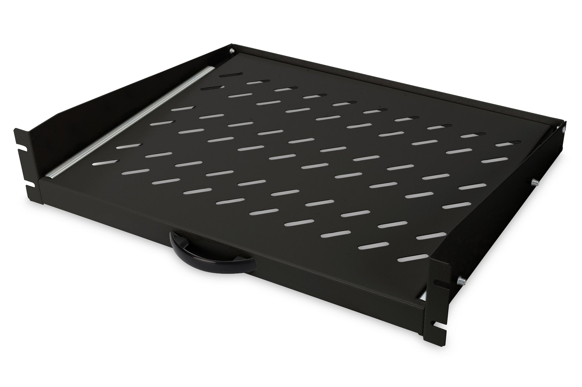 Armadio Rack Ripiano 367Mm 19 Nero Estraibile 2U Montanti Frontali Dgt - Visualizzazione dettagliata