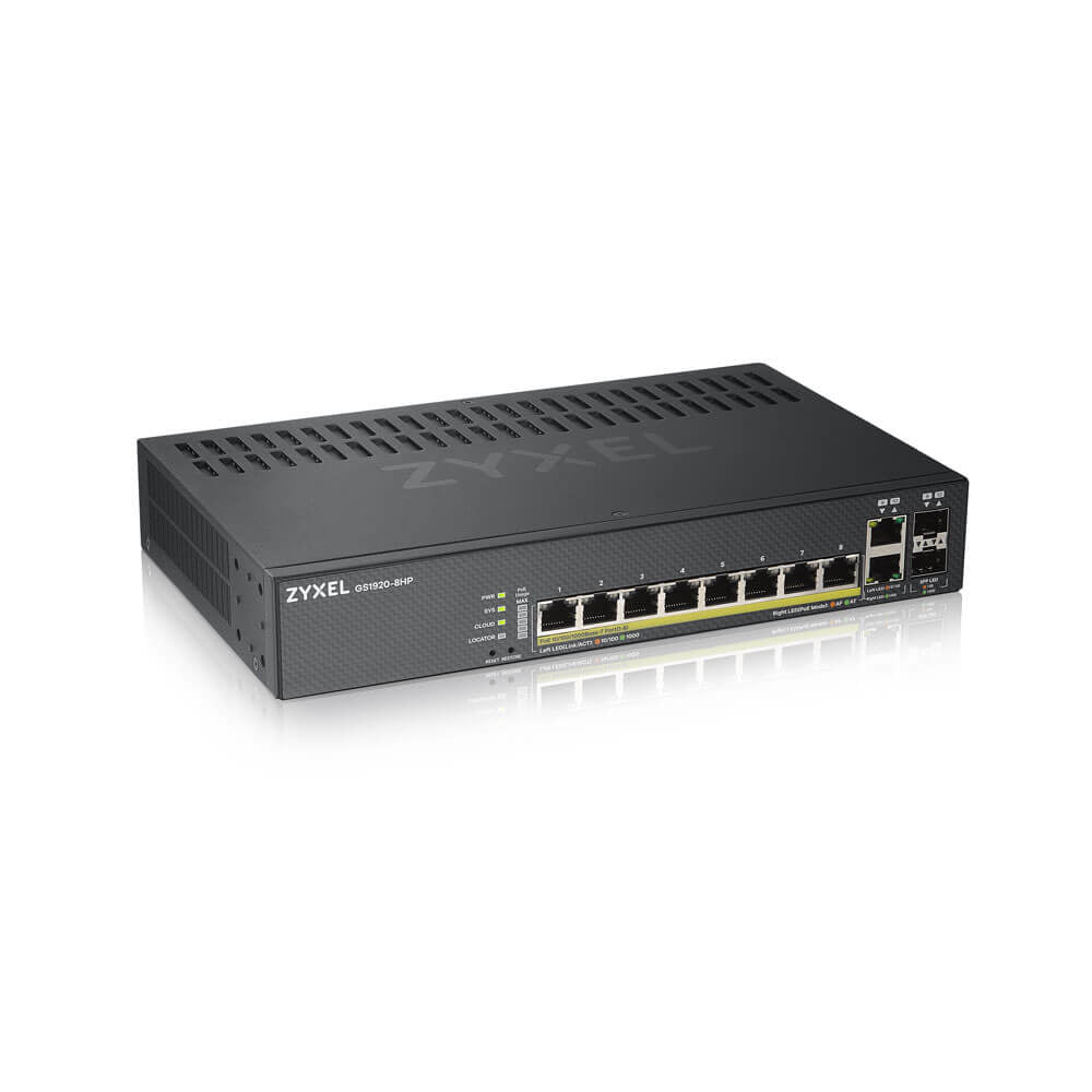 Switch 8P Gigabit 2P Dual Gigabit Ipv6 Vlan Free Nebula Basic Cloud - Visualizzazione dettagliata