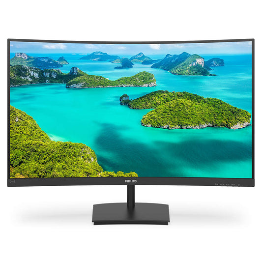 Mon 23 6Va Mm Vga Hdmi 4Ms Curvo Philips 241E1Sca - Visualizzazione dettagliata