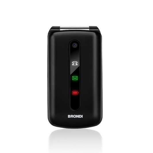 Cellulare Brondi President Nero 3 Colori Bluetooth Flip Attivo - Visualizzazione dettagliata