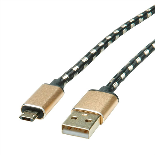Cavo Usb 2 0 A Micro B 1 8Mt M M - Visualizzazione dettagliata