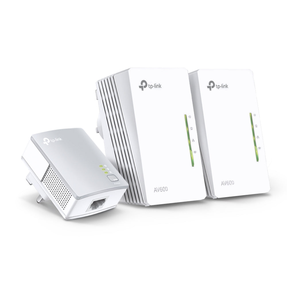 Powerline Av600 300 Mbps Kit 3Pz 2Pz Tl Wpa4220 1Pz Tl Pa4010 - Visualizzazione dettagliata