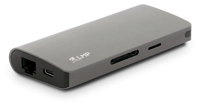 Travel Dock Usb C 4K 9P Spacegrey Lmp - Visualizzazione dettagliata