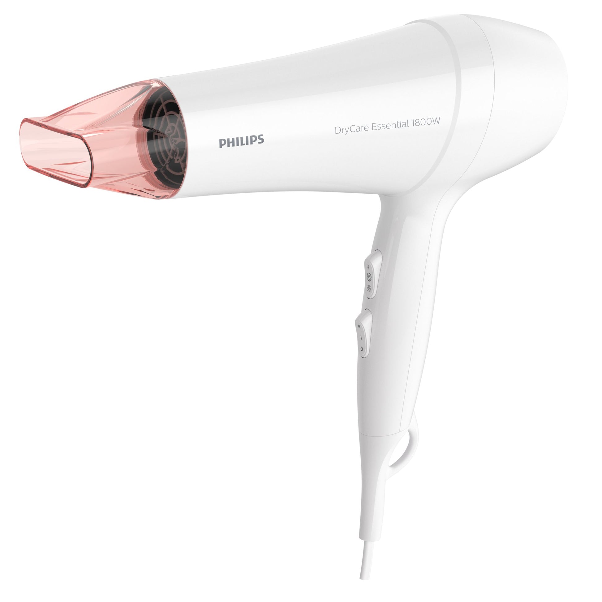 Philips Asciugacapelli Thermoprotec 1800W Bianco Con Beccuccio - Visualizzazione dettagliata