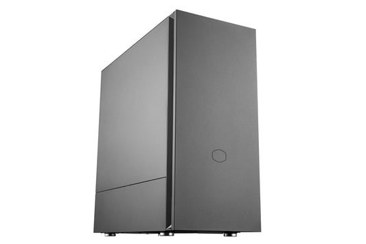 Case Mid Tower No Psu Silencio S600 2Usb3 2 Sd Card Reader Black - Visualizzazione dettagliata