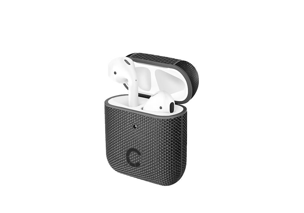 Custodia Airpods 1 2 Gener Black - Visualizzazione dettagliata