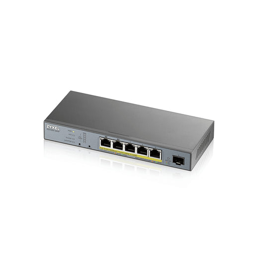 Switch Gs1350 6Hp Gigabit 6P Poe 1 Sfp - Visualizzazione dettagliata