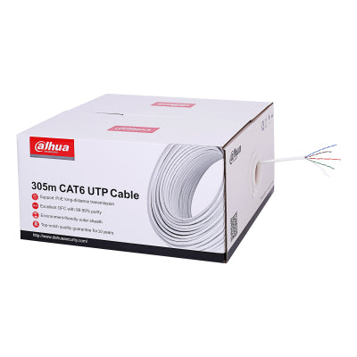 Bobina Utp Cat6 305Mt Bianco Guaina In Lszh Cpr E Class - Visualizzazione dettagliata