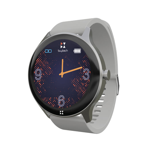 Smartwatch Buytech 1 38 Color Full Touch Silver - Visualizzazione dettagliata