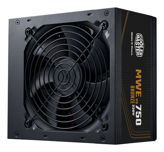 Alimentatore 750W Bronze 80 No Mod No Modulare 120Mm V3 230V Mwe Atx - Visualizzazione dettagliata