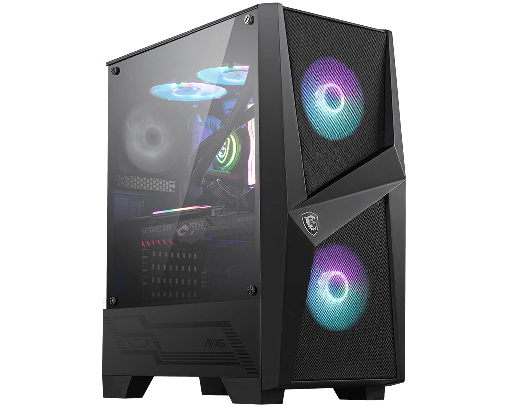 Case Mid Tw Mag Forge 100R Black Black No Psu Atx Matx Mini Itx - Visualizzazione dettagliata