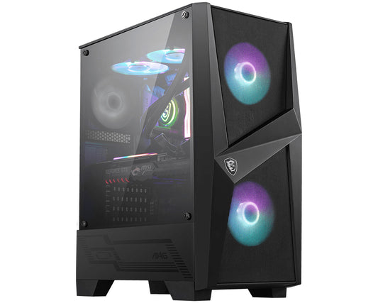 Case Mid Tw Mag Forge 100R Black Black No Psu Atx Matx Mini Itx - Visualizzazione dettagliata
