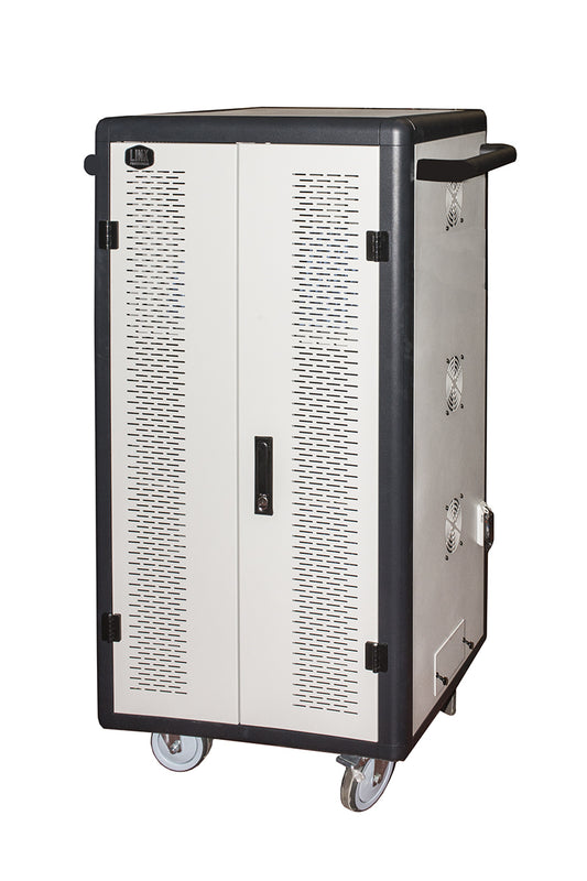 Armadio Per Tablet Notebook 45 Con Ventole Di Raff Porta Acciaio - Visualizzazione dettagliata