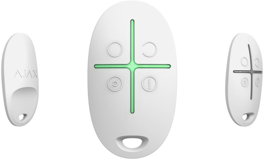 Spacecontrol Wireless Keyfob White 2 Way Con Panic Botton - Visualizzazione dettagliata